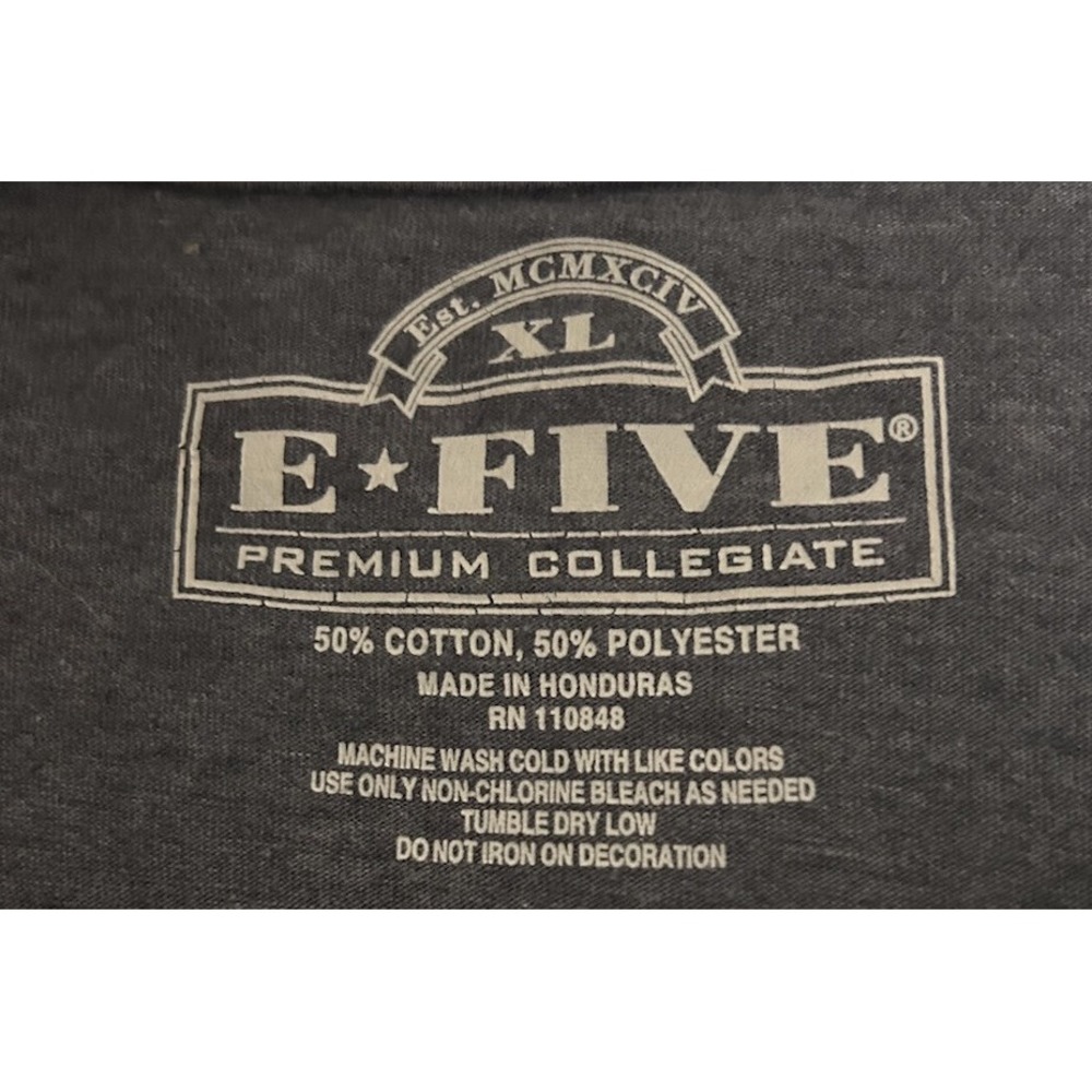 Boise State University Broncos Men's Extra Large Gray Buster Bronco Logo T-Shirt - Picture 3 of 6